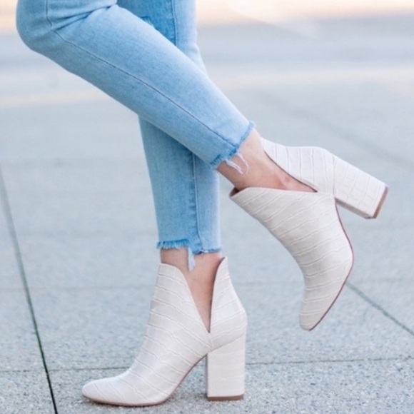 Steve Madden Rookie Crocodile Pattern Ankle‎ Bootie Size 7 Women - Picture 2 of 14